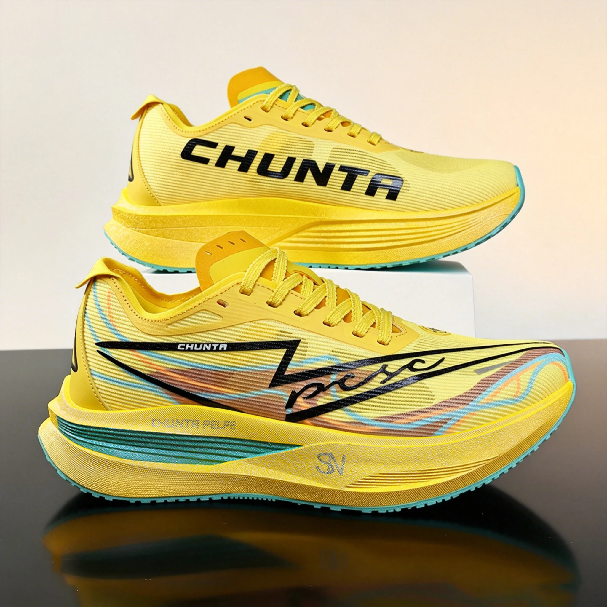 รองเท้าวิ่งมาราธอน CHUNTA แผ่น - Men'S Shoes Professional บทวิจารณ์และราคา