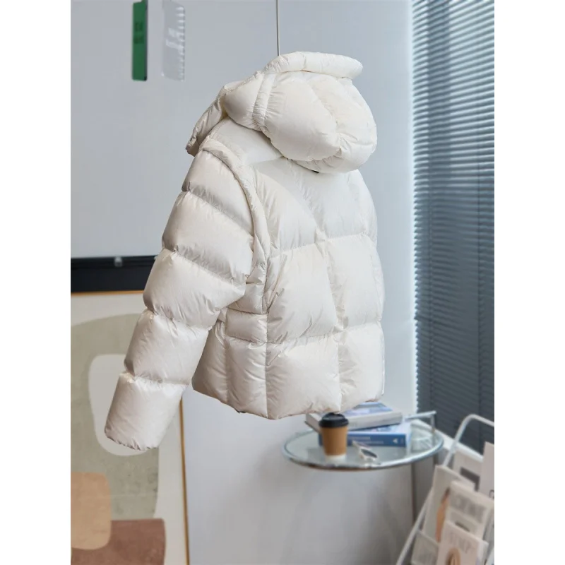 YR1568~Cabinet1699！New National Standard95White Goose down！Puff down Jacket Fashion Detachable Vest