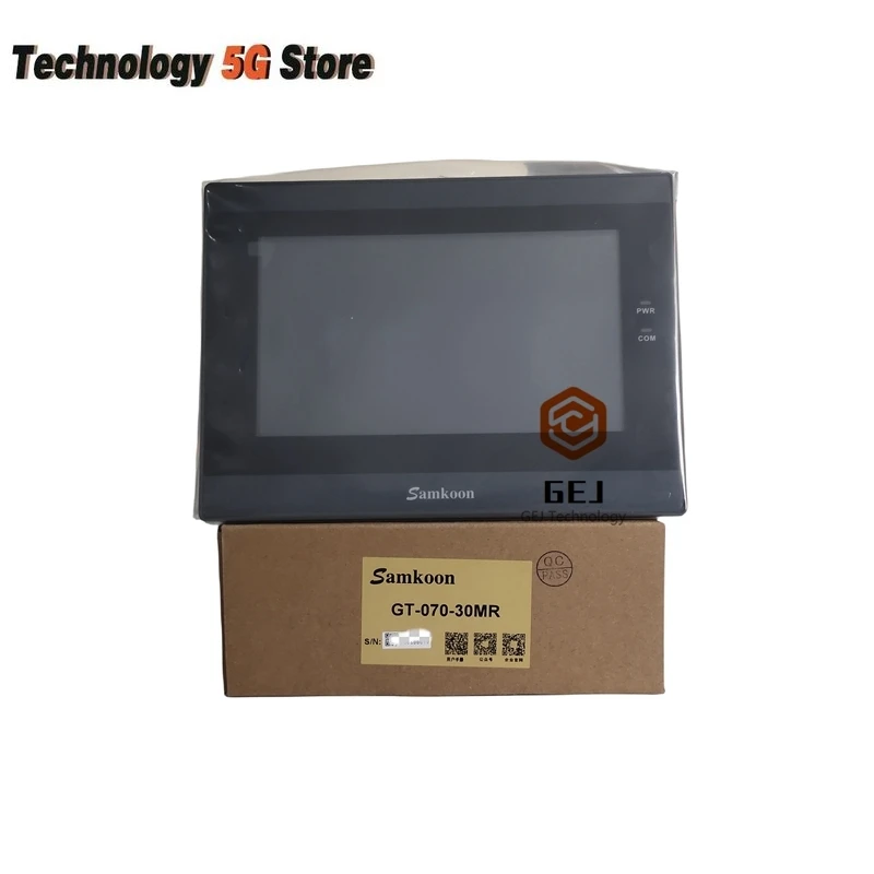 

Samkoon HMI+PLC 7 Inch GT-070-30MR GT-070-30MR-G GT-070-32MT GT-070-32MT-G 16 Switch Inputs And 14 Relay Outputs Touch Screen