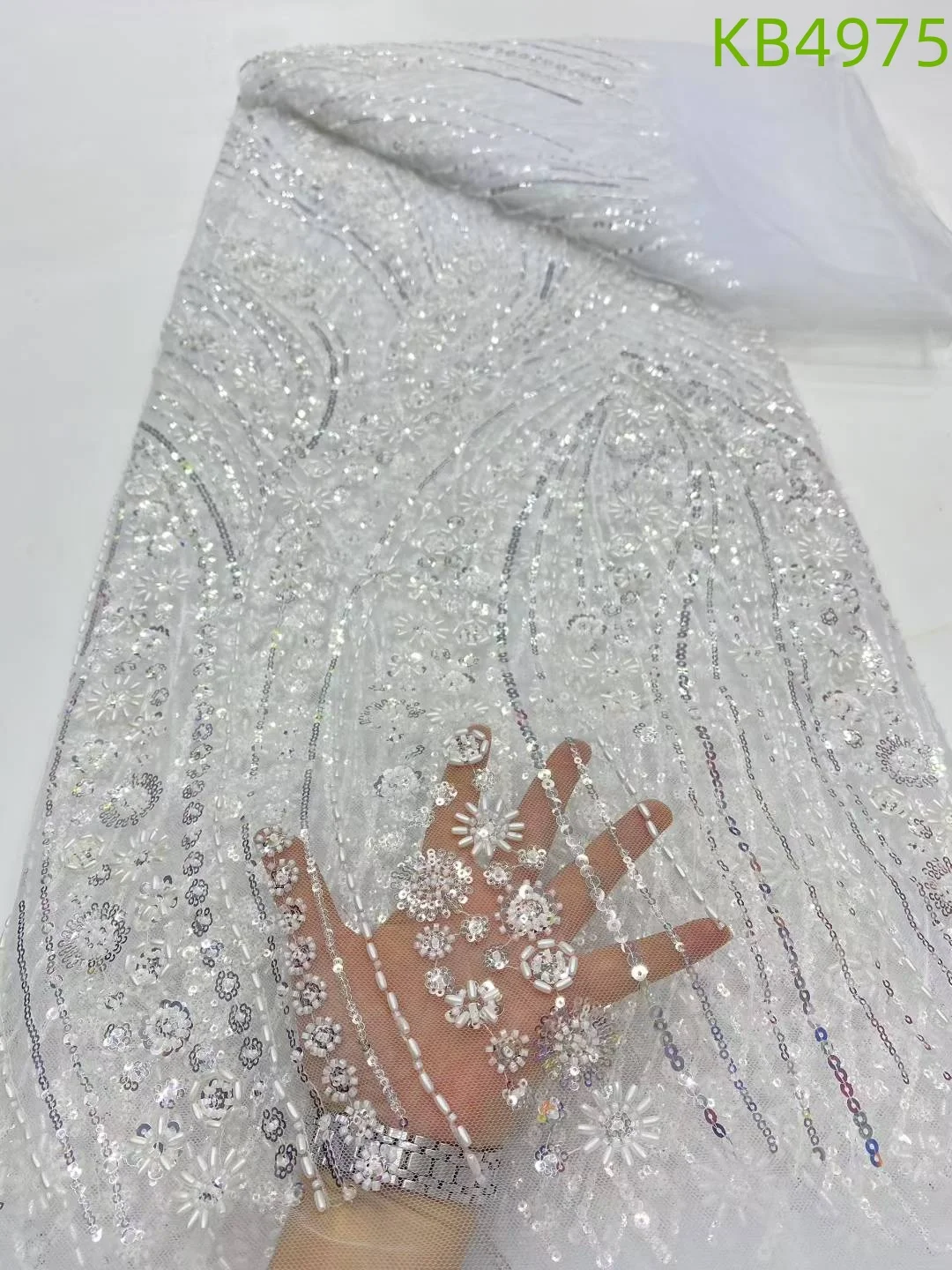 2025 Luxus Rosa Stickerei Perlen Spitze Stoff Afrikanische Nigerian Pailletten Französisch Spitze Stoff Für Hochzeit Kleider Nähen KB4975