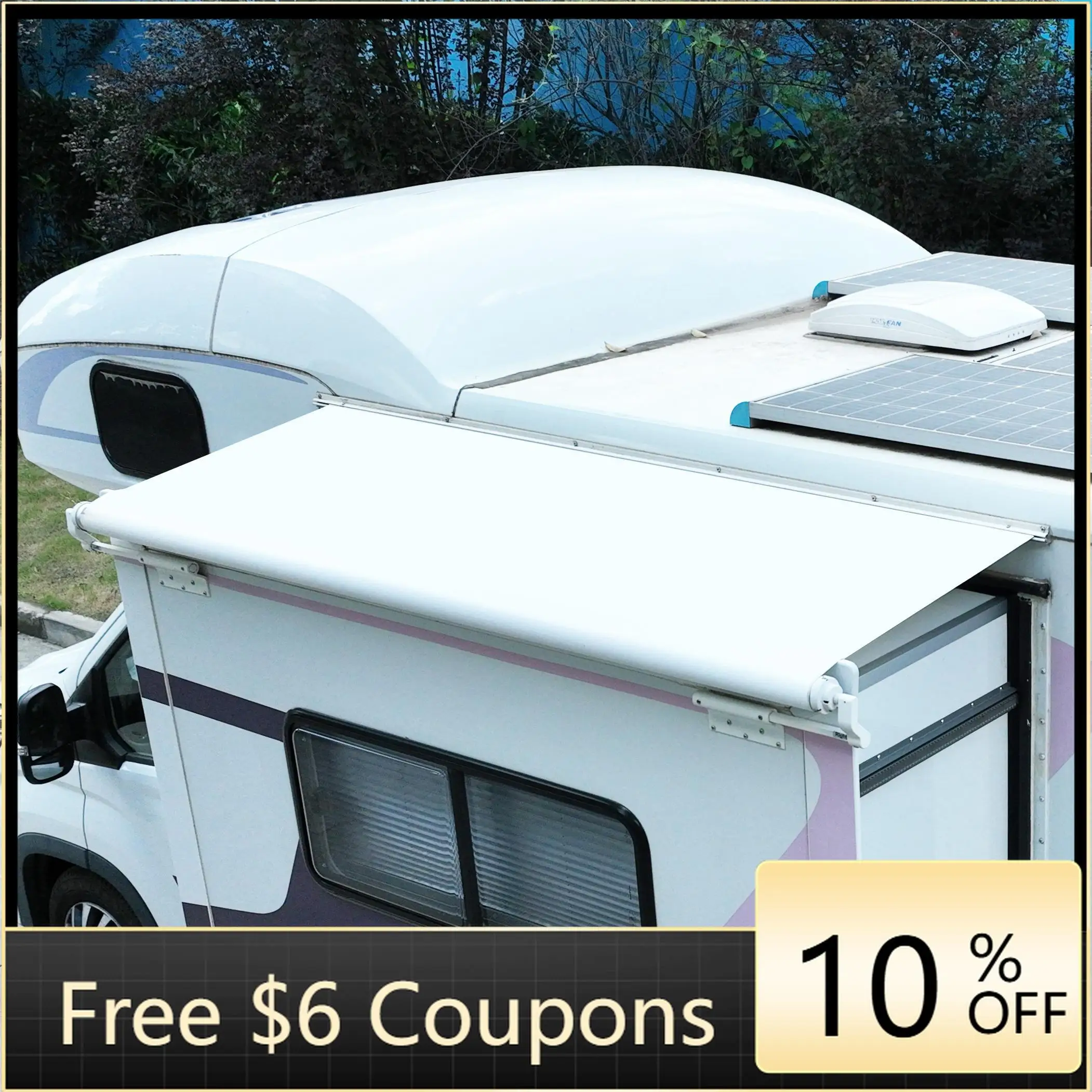 STLF Awnlux RV ملحق خارجي متين في الهواء الطلق الجانب توبر خارج صندوق المظلة لشاحنة تخييم قافلة متنقلة #1