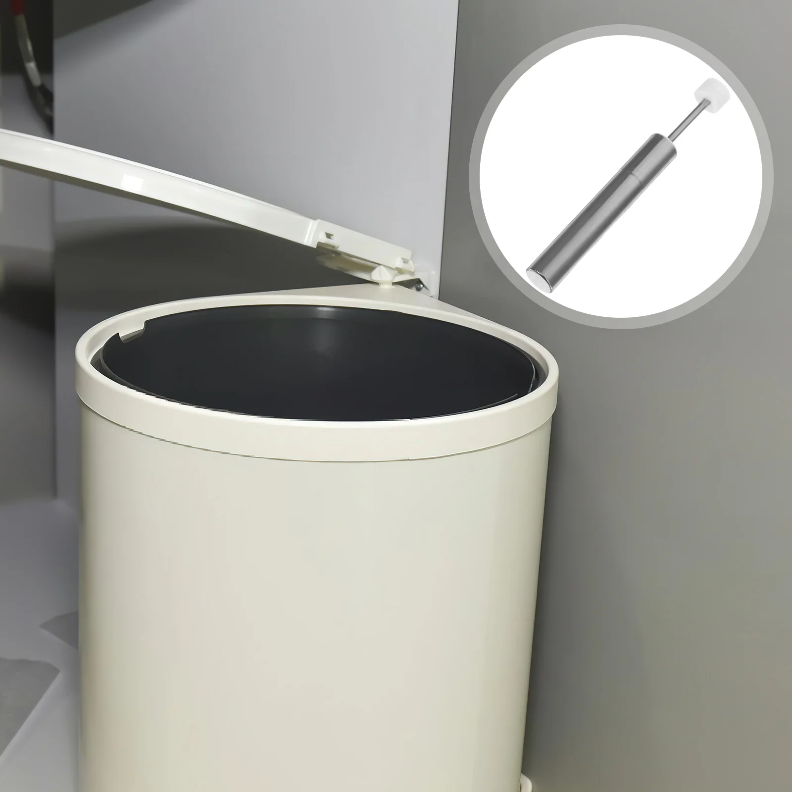 

8pcs Trash Can Dampers Soft Close Hydraulic Lid Closure Slow Descend Silent For Home Office Waste Bins Cabinet Damper Furniture