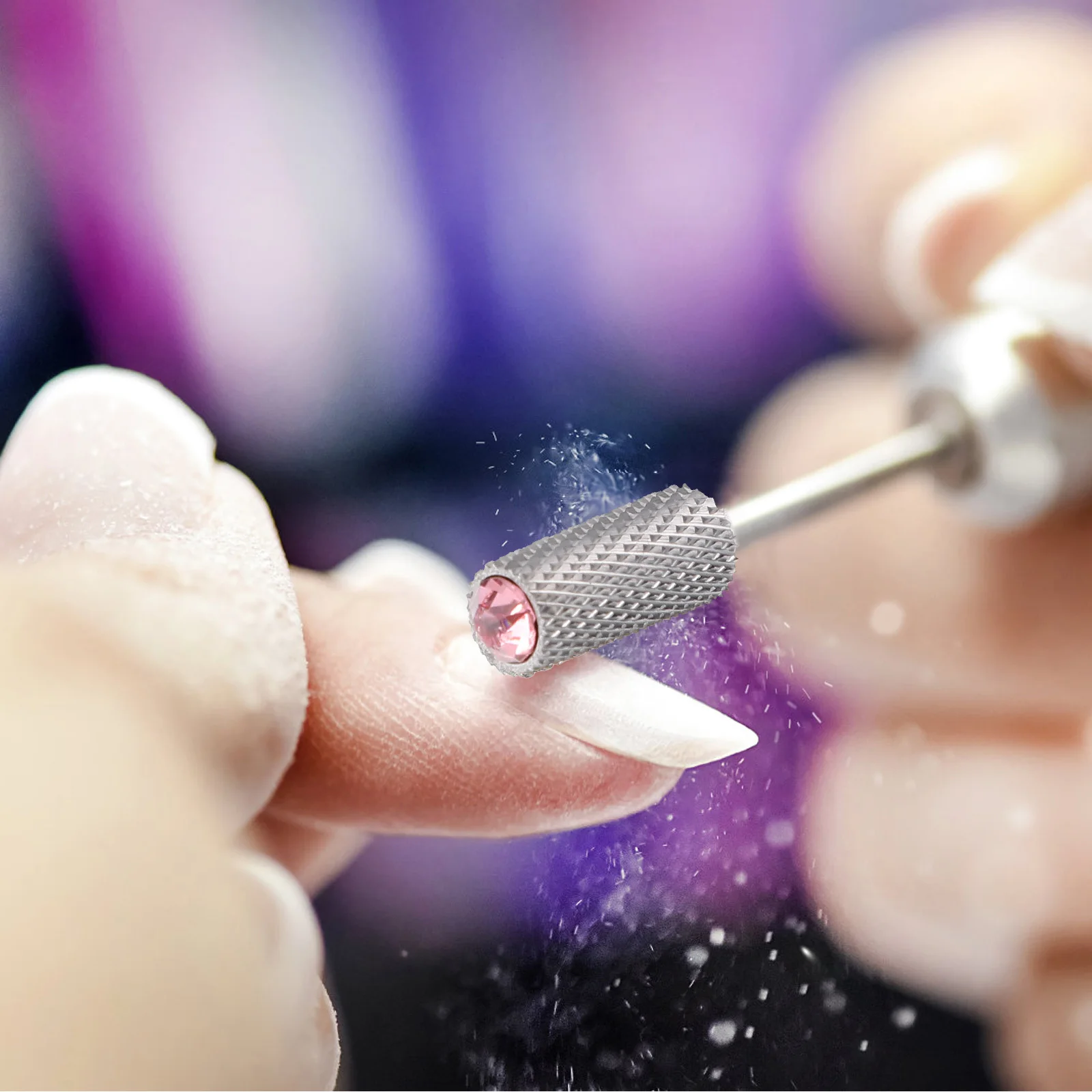 Prego broca de metal moagem resistente manicure cutícula removedor acrílico prego broca eficiente gel polonês remoção para casa salão de beleza