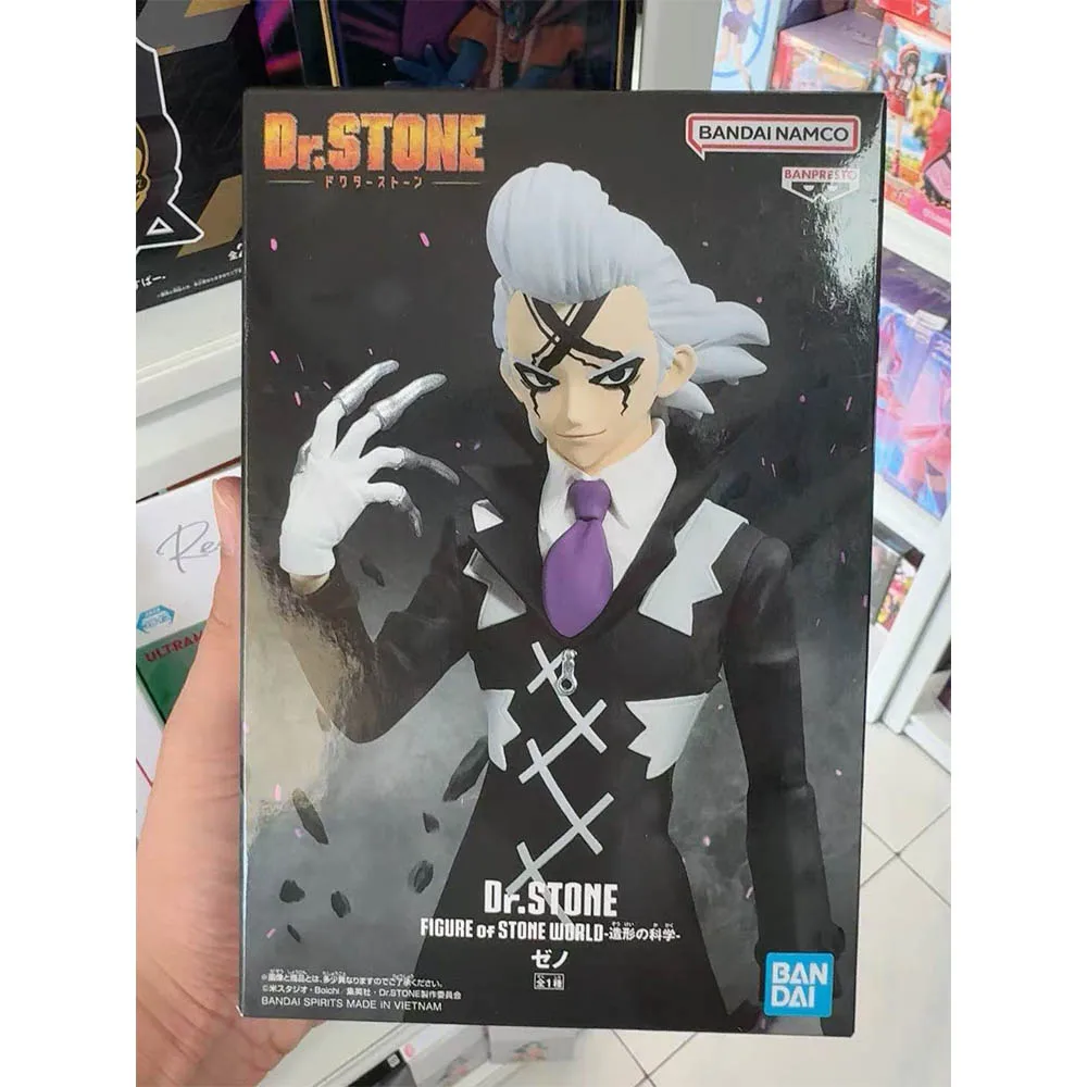 

Banpresto BANDAI Dr STONE FIGURE of STONE WORLD The Science of Modeling Zeno Toy Genuine Figure Model Anime Boxed