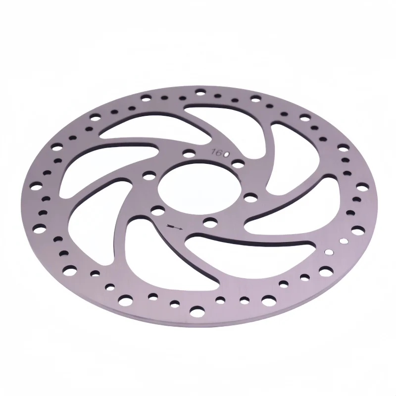 دوار فرامل الدراجة الإلكترونية، قطر تركيب راحة 48 مم، قطر 160 مم، سمك 2.8 مم، فرامل قرصية للدراجة الكهربائية #1