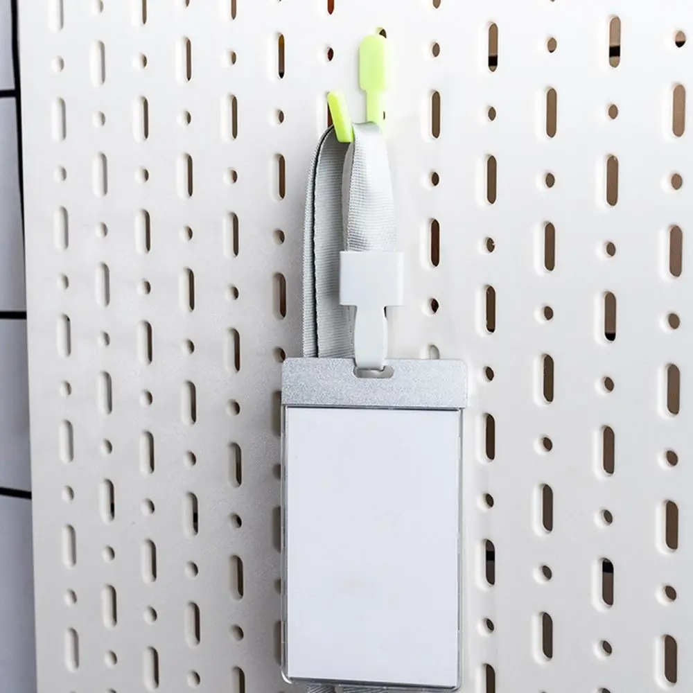 10Pcs Storage Rack Organizer Hole Board Hook Hardware Tool J Shape Oblique Hanger Wall Mount Utility Locking Kit Pegboard Hook