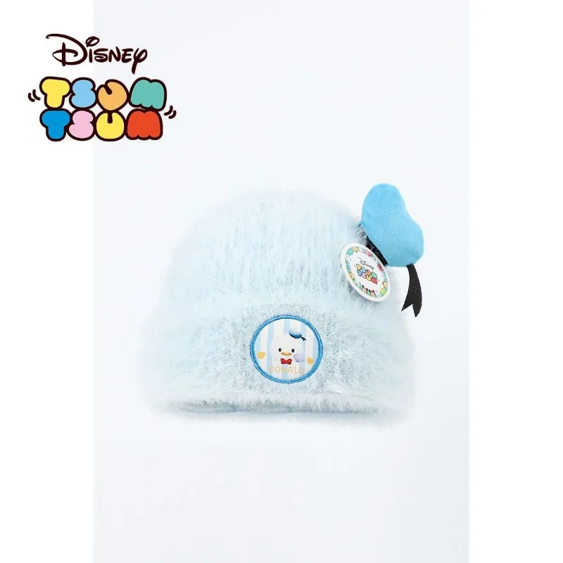 Disney tureMinnie Lotso Donald Duck Winnie l'ourson Chip, doux et mignon, motif de dessin animé créatif, doux, confortable, chapeau chaud