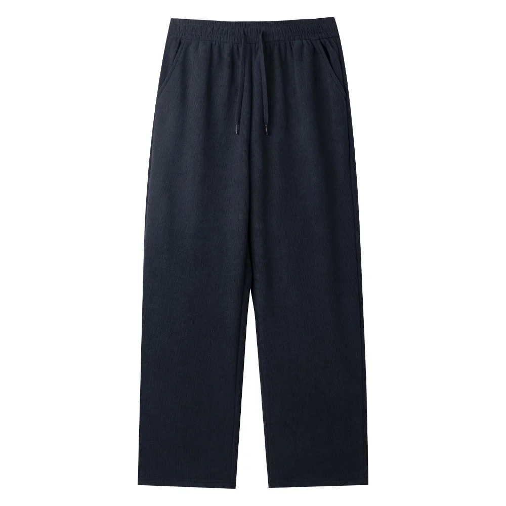 Sinoco Women Spring Daily Wear Thin Wide Elastic Waist Pants 8Colors 3Sizes