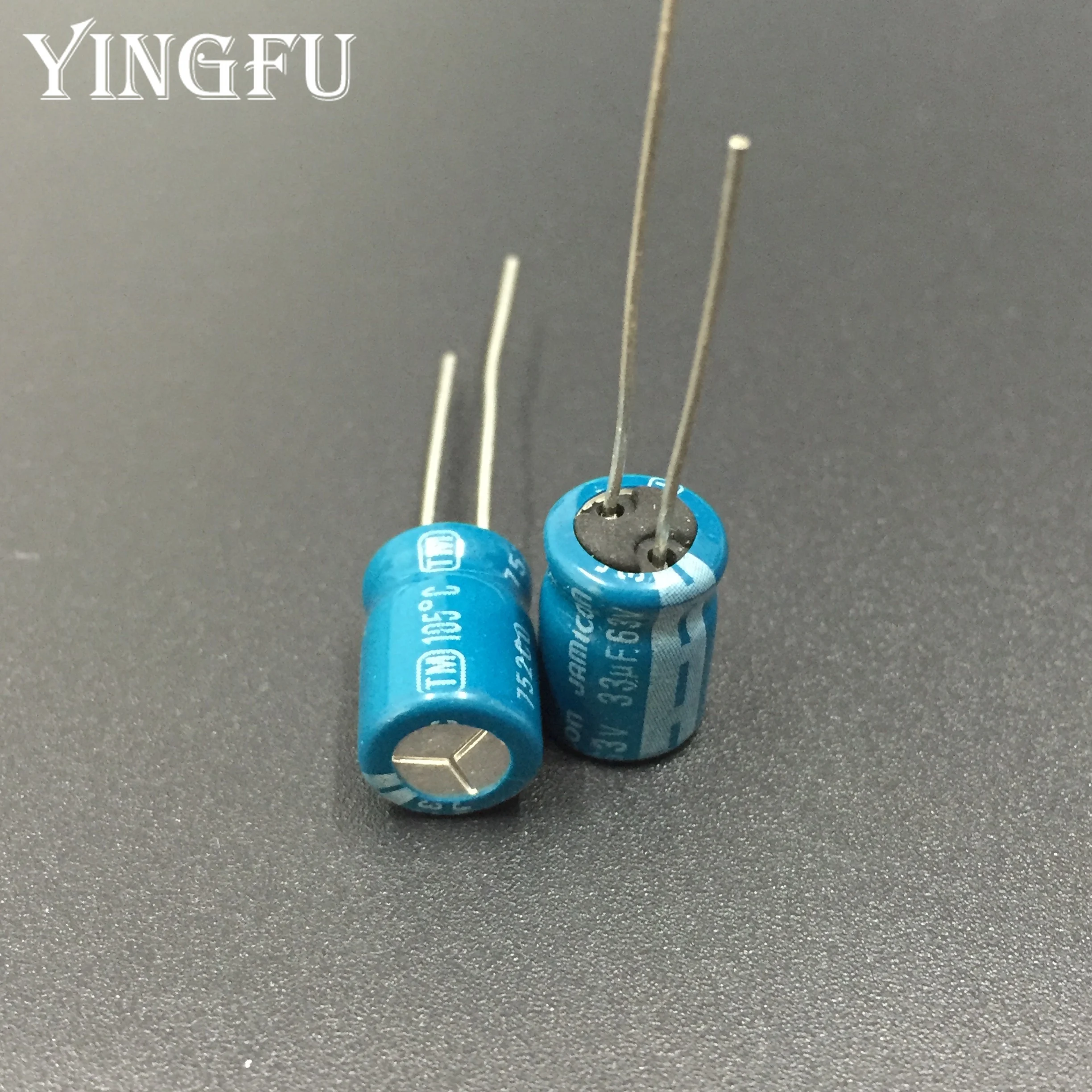 10pcs/100pcs 33uF 63V JAMICON TM Series 8x11.5mm High Quality 63V33uF Aluminum Electrolytic capacitor