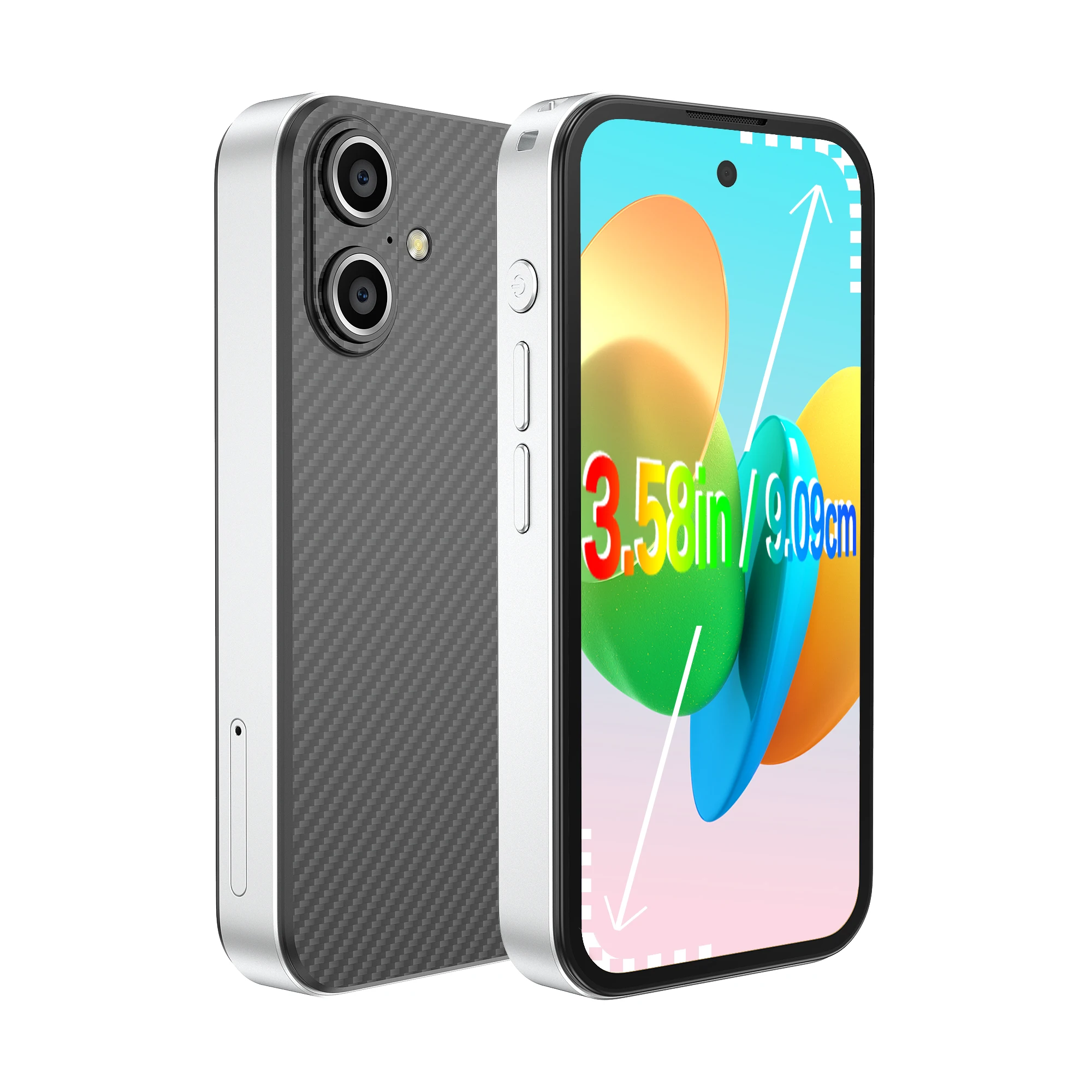 SOYES Q333 ミニスマートフォン 4GB RAM 64GB ROM 3.58インチ