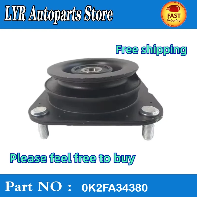 High quality 0K2FA34380 0K2FA-34380 Automobiles Engine Parts Front Shock Absorber Rubber Strut Mount For 1999-2006 Kia Carens