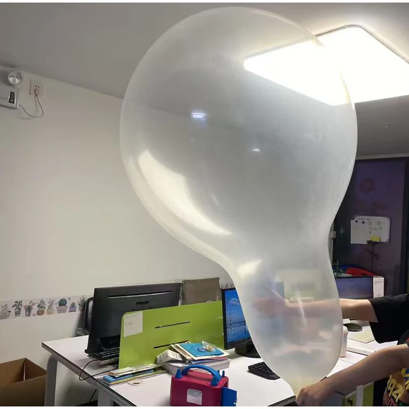 40 Zoll Übergroßer Gummi-Aufblasballon 6-Farben Einfarbig Transparent Party Festival Feier Hochzeit Atmosphäre Requisiten – Detail 11