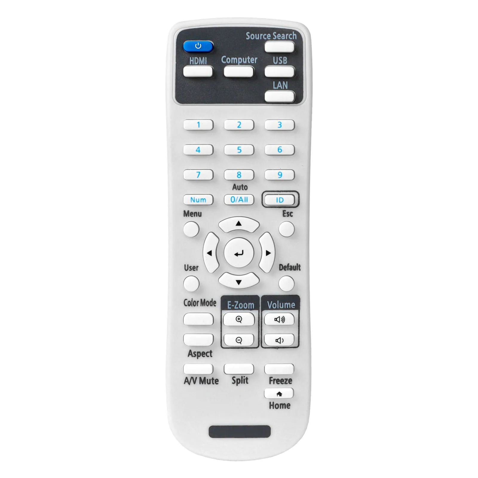 New Remote Control Use for Epson Projector EB-W49 EB-X49 EB-E20 EB-FH52 EB-W52 EB-W51 EB-FH06 EB-W06 EB-X06 EB-E10 EB-E20 EB-X51