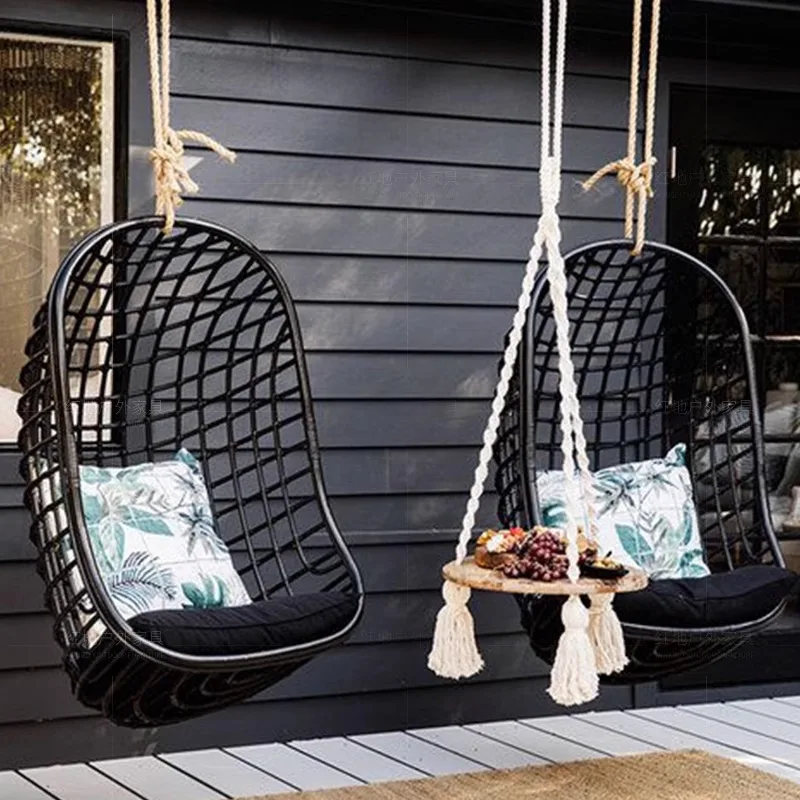 

Balcony Swing Hanging Chair Indoor Home Cradle Outdoor Garden Hanging Basket