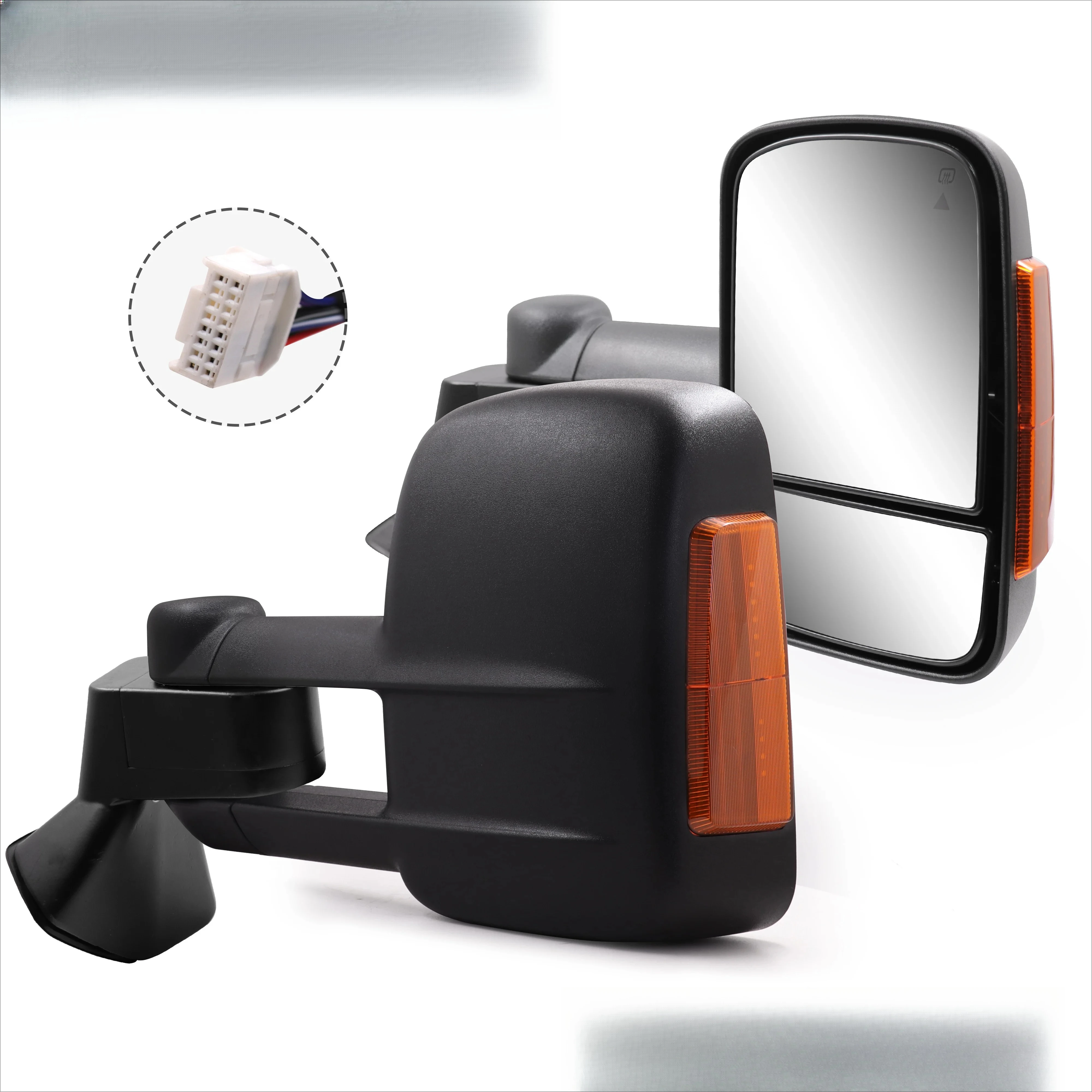 مرآة سحب كهربائية قابلة للطي لسيارة Toyota Landcruiser 300 Series Lc300 #1