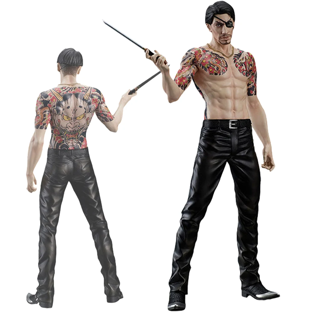 

Original DIGSTA YAKUZA Ryu ga Gotoku Majima Goro Gekitou 17.5cm Collectible Anime Doll Model Toy Gift