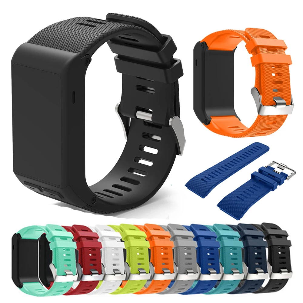 Silicone Bracelet Strap For Garmin Vivoactive HR Watchband Smart Watch Band