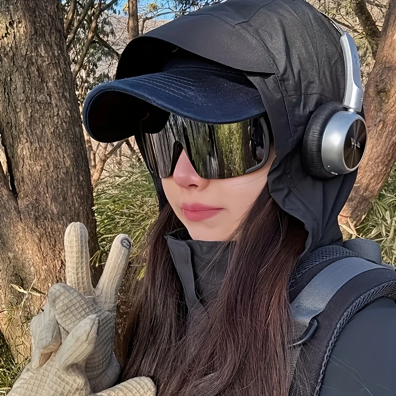 Neue Y2K Sport Punk Sonnenbrille Frauen Platz Goggle Männer Luxus Sonnenbrille UV400 Bunte Spiegel Mode Brillen