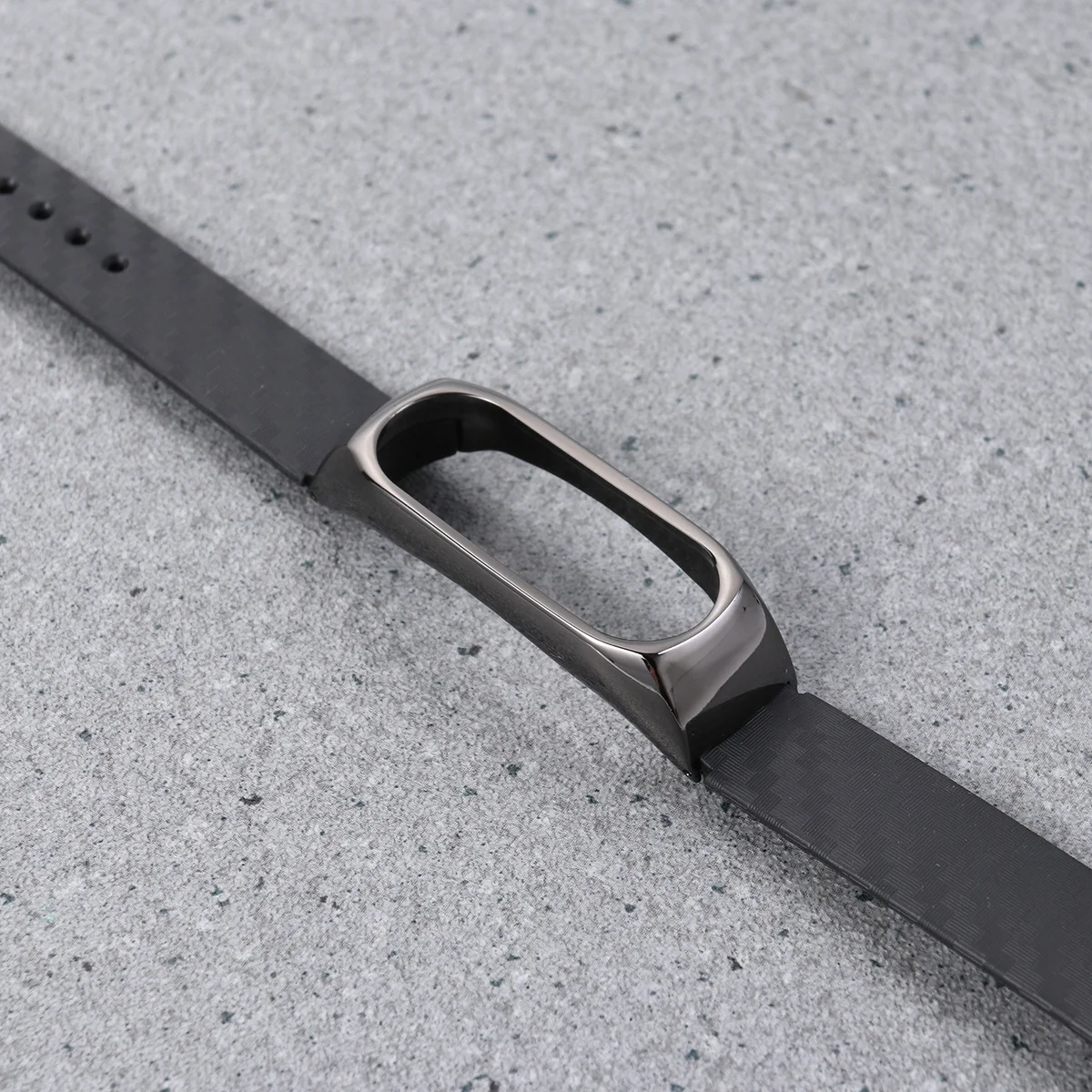 

Waterproof Stainless Steel Replacement Strap for 2 Carbon Fibre Adjustable Smart Wristband Accessories