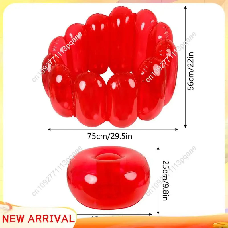 N84R портативный надувной диван, желейный надувной стул, коллекция желе, надувной диван, мебель для домашнего двора, патио