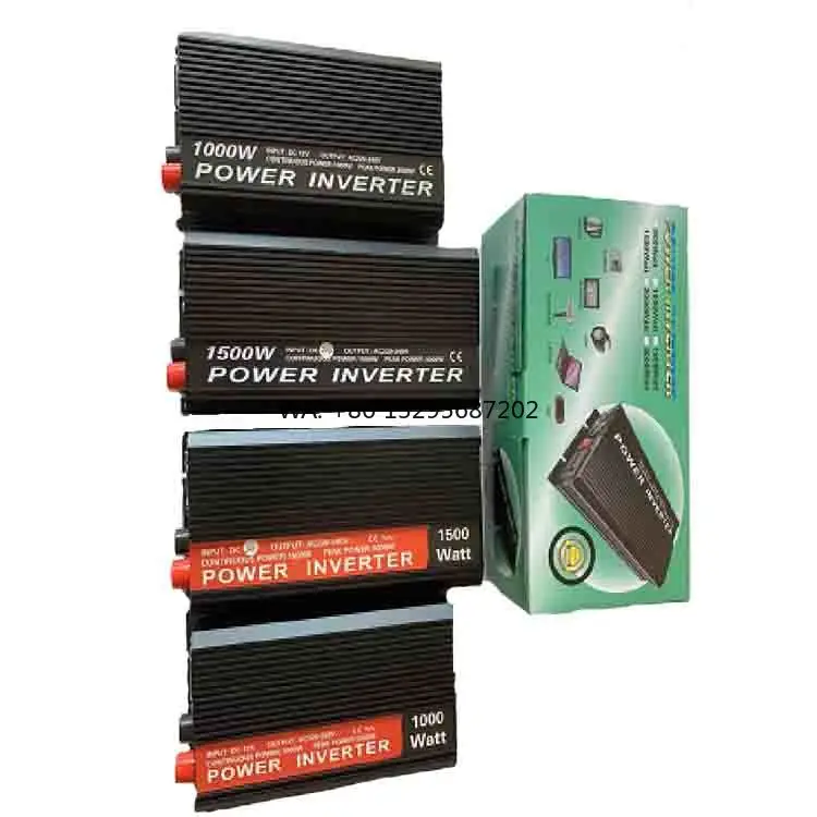 

CM Series DC12V/24V to AC110V/220V Solar Inverter off Grid System Modified Sine Wave 50/60HZ 800W 1000W 1500W Solar Inverter