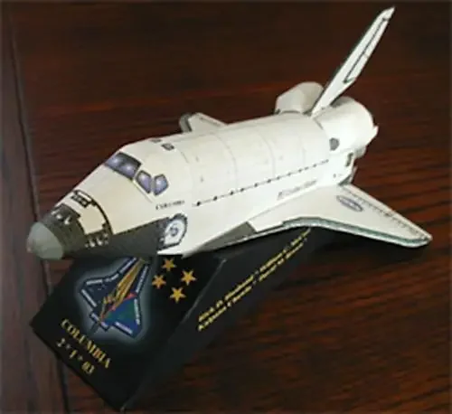 Scienza e tecnologia aerospaziale colombia Space Shuttle modello di carta 3D giocattolo Origami fai-da-te