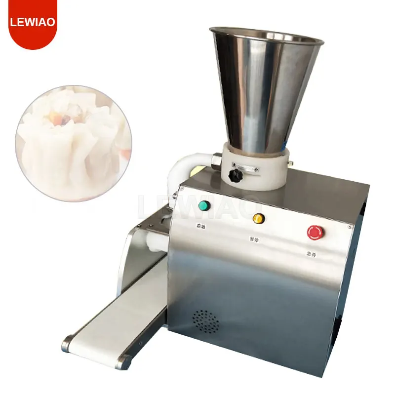 Shaomai Sio Mai Making Machine Semi Automatic Dumpling Wonton Forming Machine Snack Maker