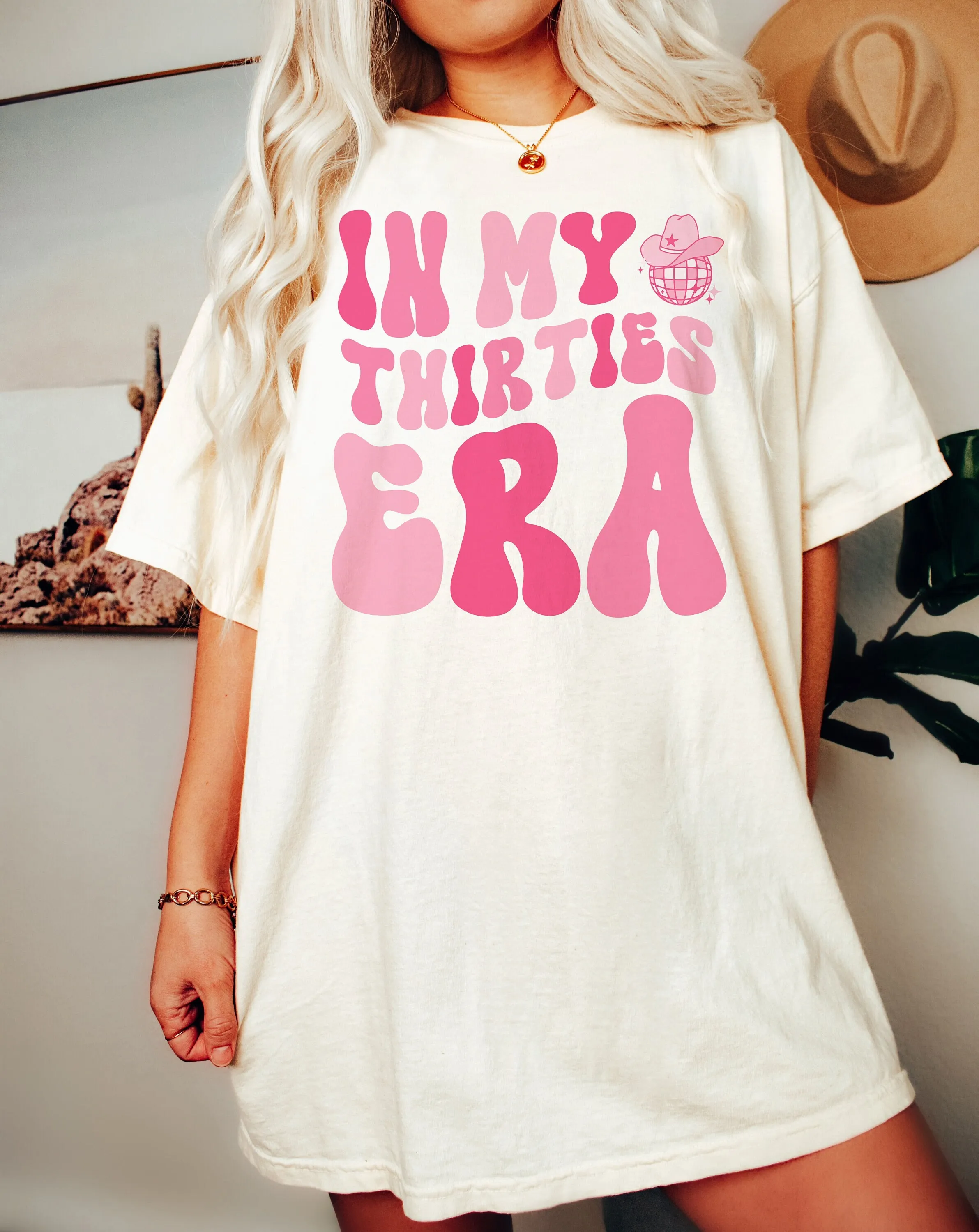 

In My 30s Era 30th Birthday T Shirt for Her Thirties Best s Turning 30 Women