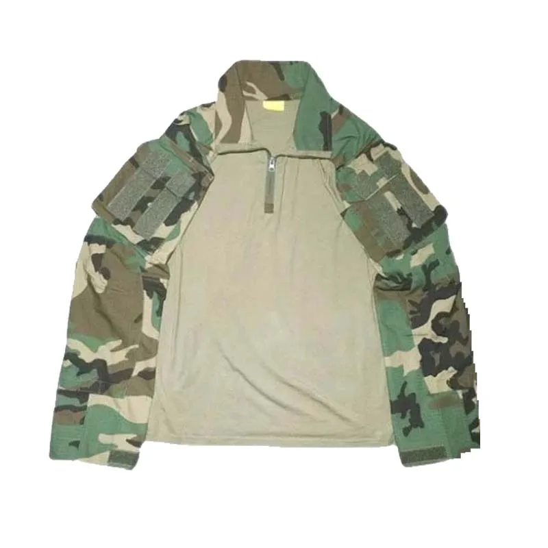 New G3 Frog Suit Top Camouflage Outdoors T-shirt Men Tactical Shirt Long Sleeve Multicam Camo Combat Quick Dry Outdoor Shirt