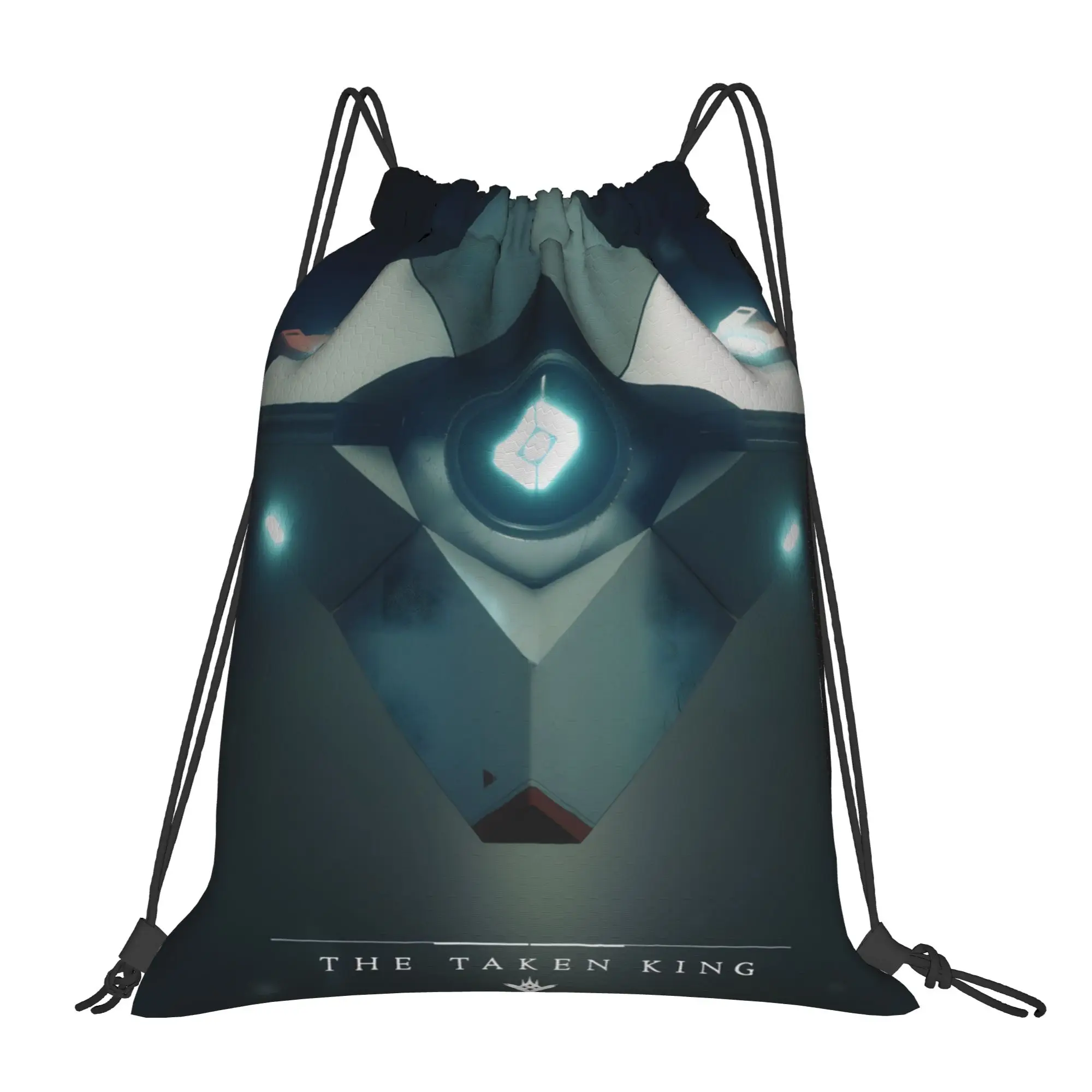 Sacs à dos de sport portables avec cordon de serrage, sacs de rangement pour fans de jeux de science-fiction Ghost Destinies, 1 pièce