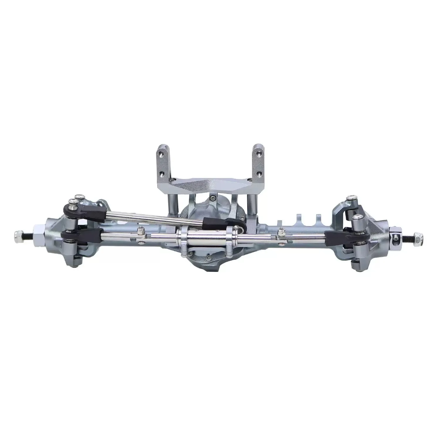 Aluminium Servo Mounts Met Simulatie Hydraulische Stuurset Voor 1/10 SCX10 II 90046 Rechte As RC Auto Upgrade Onderdelen