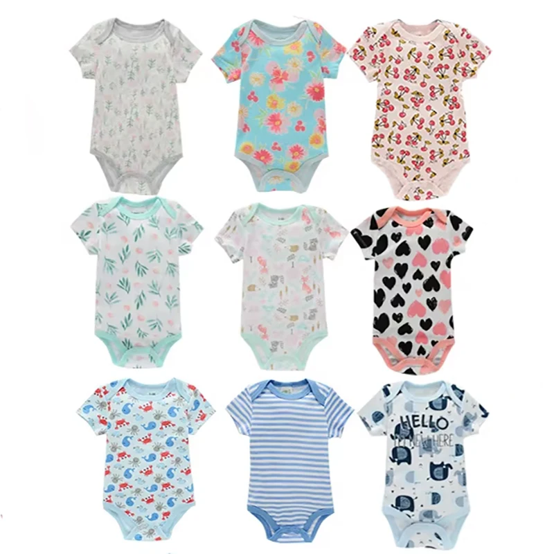 1-2 piezas de body para bebé recién nacido, pelele de verano para bebé, ropa para niña/niño de 0 a 12 meses, ropa para recién nacido, ropa suave y ajustada para bebé