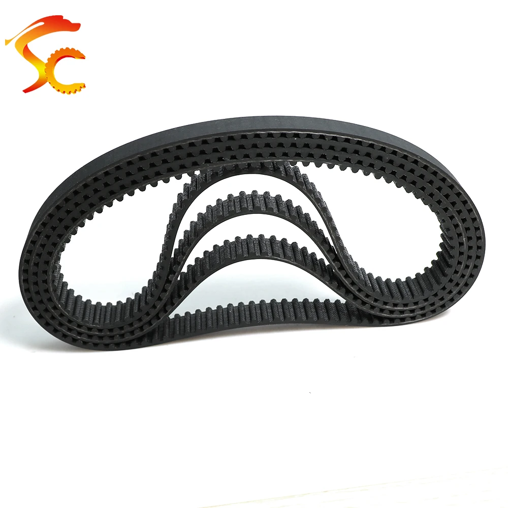 HTD 5M Timing Belt Length 565/570/575/580/585/590mm Width 10/15/20/25mm Pitch 5mm Rubber Pulley Belt