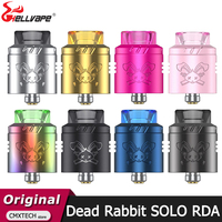 Original Hellvape Dead Rabbit Solo RDA Tank Single Coil 22mm 810 Drip Tip Electronic Cigarette Atomizer Vape