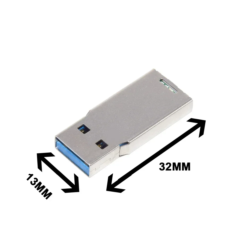 الجملة 10-100 قطعة التوصيل والتشغيل USB3.0 عالية السرعة ذاكرة فلاش 8G 16GB 32GB 64GB 128G قصيرة U القرص شبه النهائي رقاقة بندريف