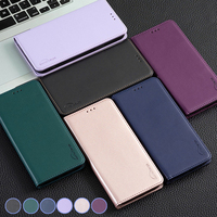 Wallet Flip Cover Leather Case For Xiaomi Redmi Note 10 Pro Note10 S 10S 10T 5G Note10S Magnetic Card Slots Shockproof Bag