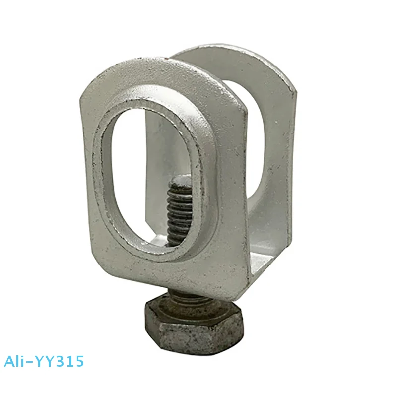 【Y】Cable Accessories Grounding Rod Clamp Down Conductor Clamp String Board Cable Communication Power Fiber Optic Cable Clamp