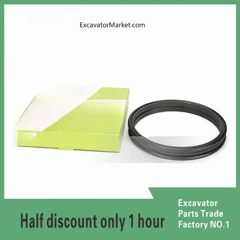 Excavator Accessories for Hitachi Excavator Walking Motor Floating Oil Seal EX60 70 120 200 300 Gear Tooth Box Grinding Mirror