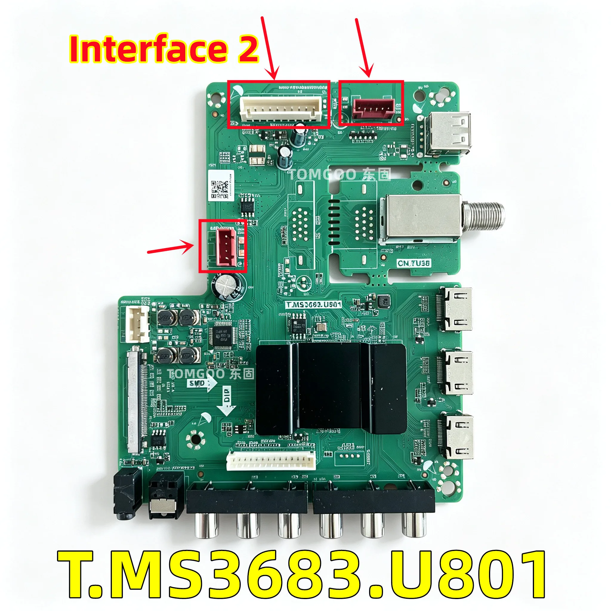 The tested LCD TV motherboard T.MS3683.U801 works well - AliExpress 44