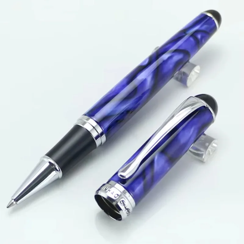 JINHAO 750 Stainless Steel Business Gift 0.5MM Nib Rollerball Pen High Quality Luxury Office School Stationery Supplies