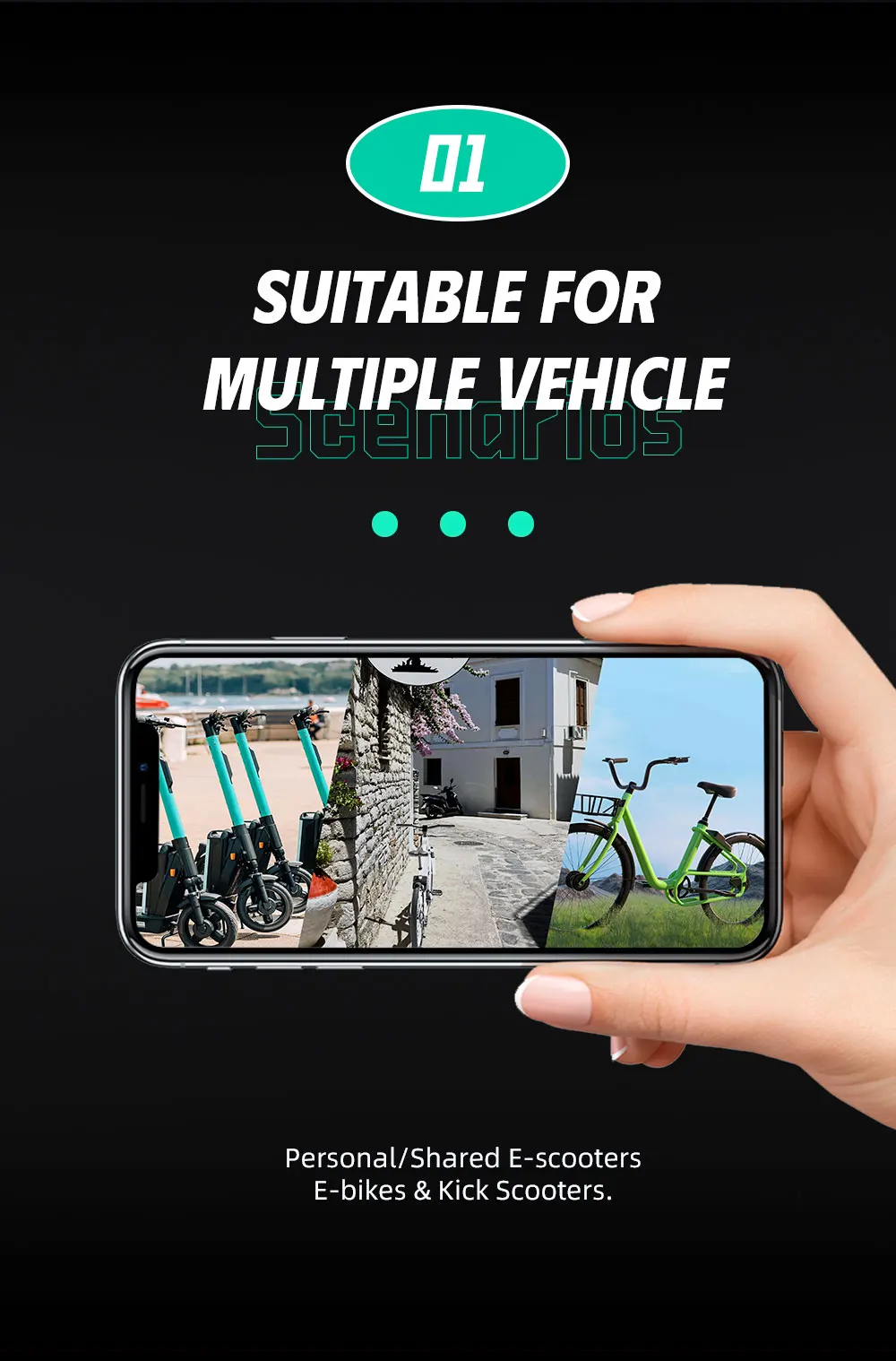 El nuevo bloqueo de batería Omni se utiliza para desbloquear el bloqueo de batería de bicicleta eléctrica Scooter