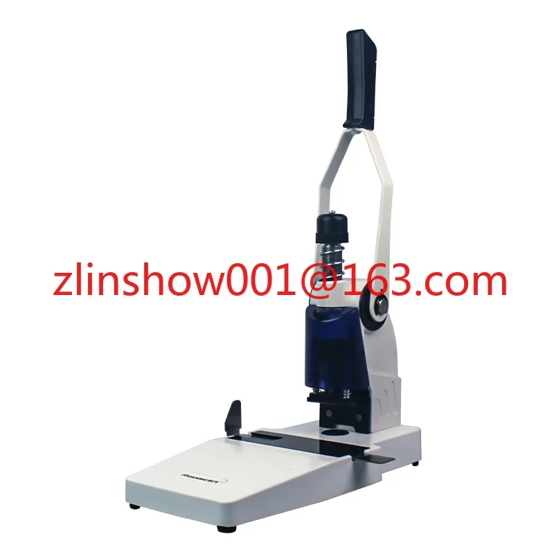 

Heavy-Duty Single-Hole Labor Punch Machine Manual Perforator with Paper Press Function for Drilling & Punching