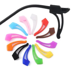 20pcs(10pairs) Quality Silicone Glasses Eyeglasses Anti Slip Ear Hook Temple Tip Holder Eyewear Sport Accessories AH005