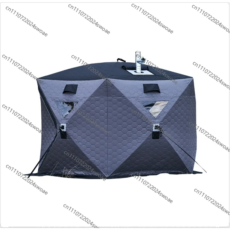 Autumn wild winter fishing warm cold thickened fishing house windproof outdoor camping ice fishing winter tent