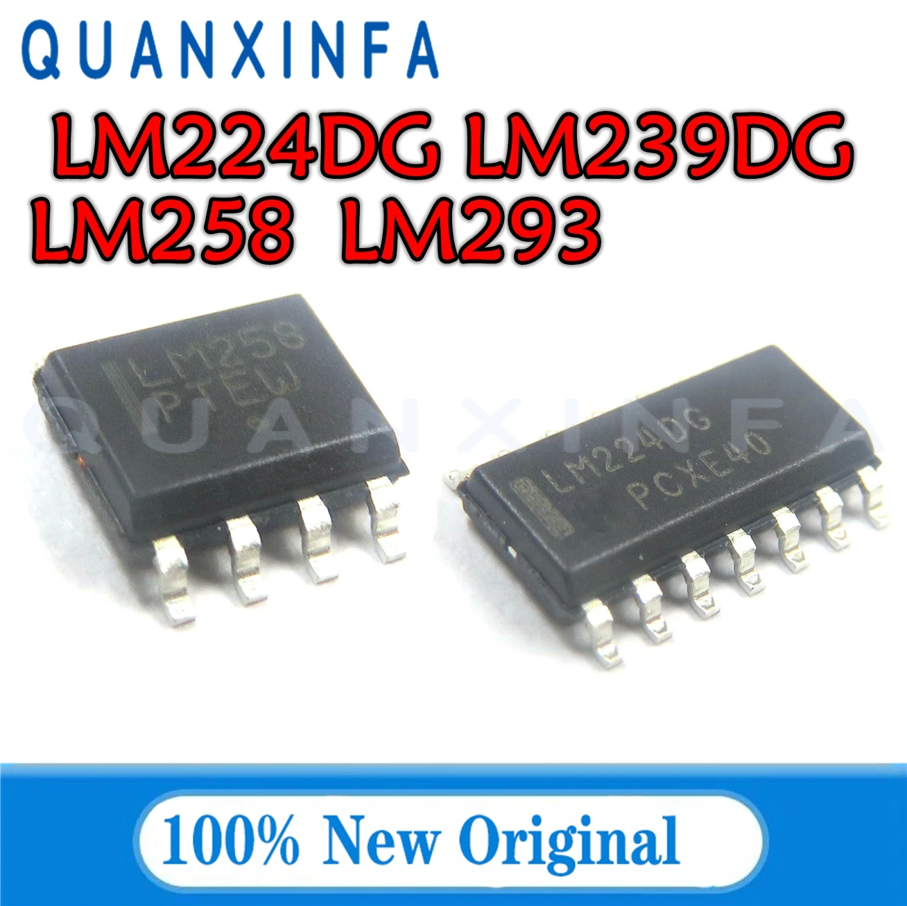 10PCS LM224DR2G LM239DR2G LM258DR2G LM293DR2G LM224DG LM239DG LM258 LM293 logic chips Voltage stabilizer