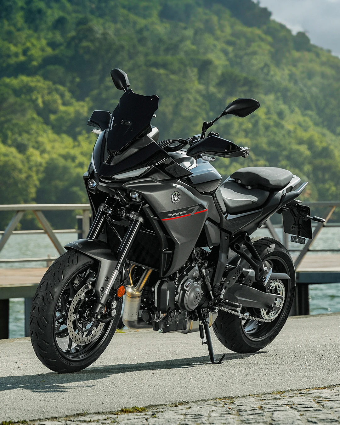 NEUER Kraftstofftank-Pad-Schutz für Yamaha TRACER 7/GT 2025, rutschfester, wasserdichter Motorrad-Griffschutz aus langlebigem Gummi