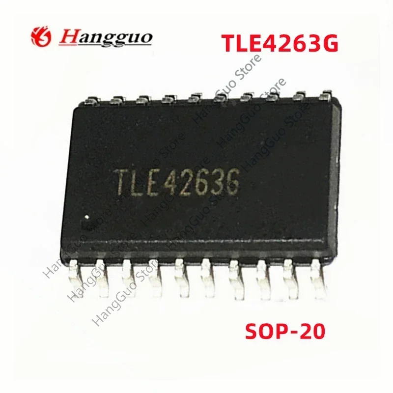 5PCS/Lot Original TLE4263G TLE4263 SOP20 Car Computer Board Chips 5V Low Dropout Regulator Chip