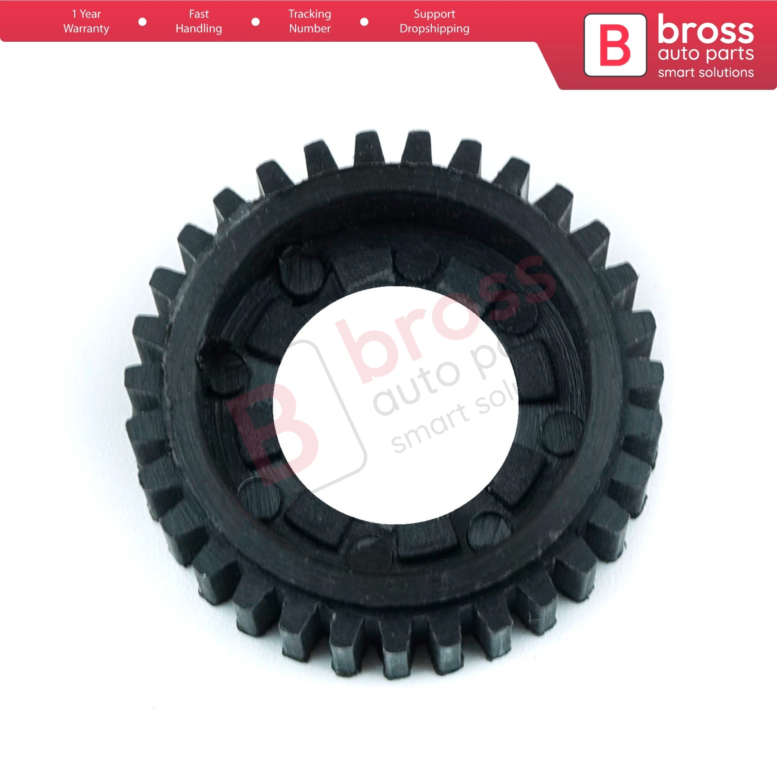 

Bross Auto Parts BGE555 Sun Protection Roller Blind Motor Repair 31-Teeth Gear 958536318013W4 For Porsche Cayenne VW Touareg