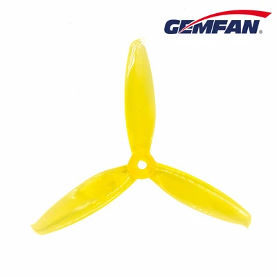 4 uds/2 pares Gemfan 5043 5 pulgadas 3 aspas/hélice de tres aspas accesorios CW CCW hélice de Motor sin escobillas para carreras avión FPV DIY