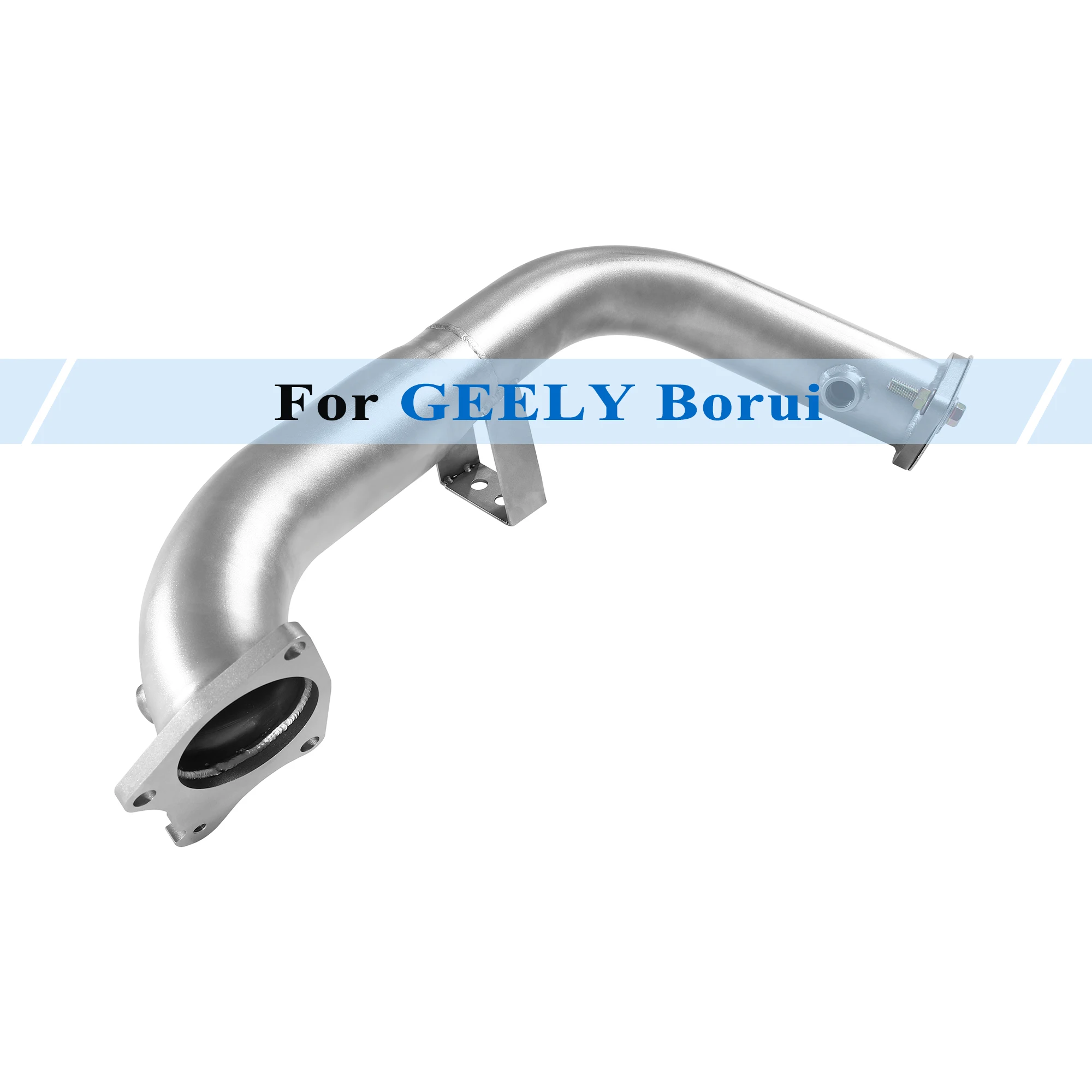 

Catless Downpipe for 2020 GEELY Borui 1.5T Direct-Fit Exhaust Pipe Flange Stainless Steel